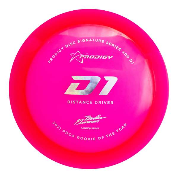 Prodigy D1 Distance Driver - Gannon Buhr 2022 Signature Series 400 Plastic (170 -174g)