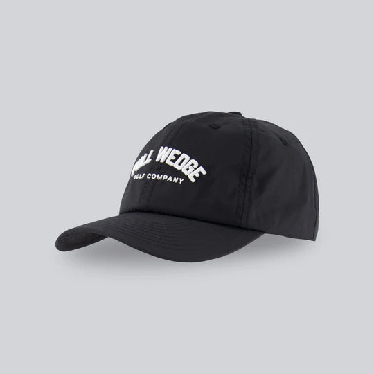 Full Wedge Dad Hat (Black)