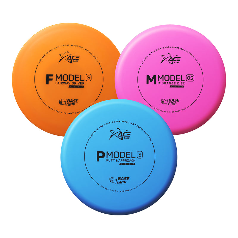 Prodigy ACE Line Disc Golf 3 Pack (140-149g)