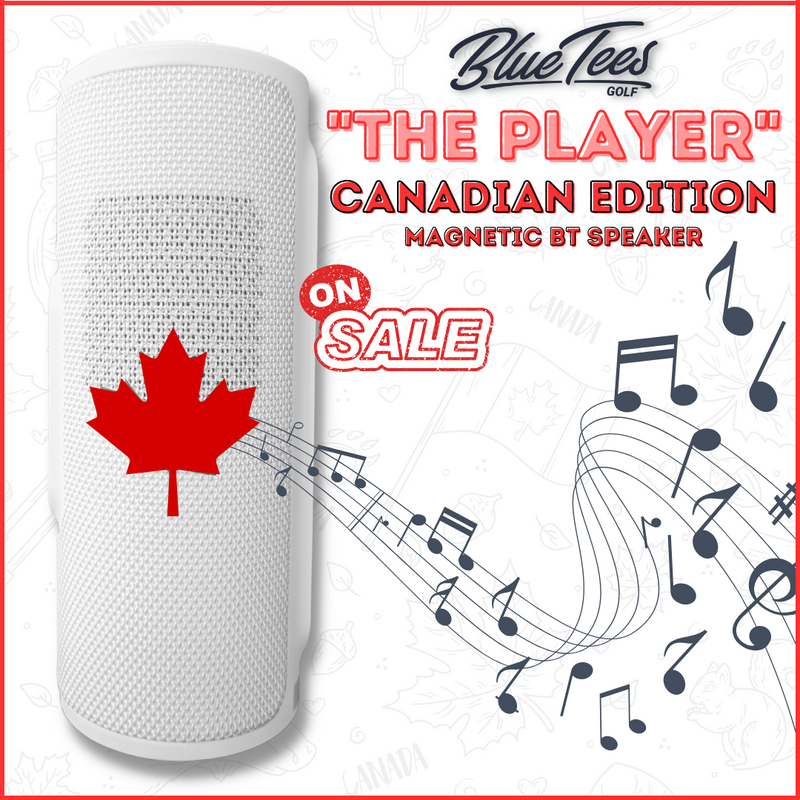 Blue Tees "the Player" Canadian Edition Bluetooth Speaker