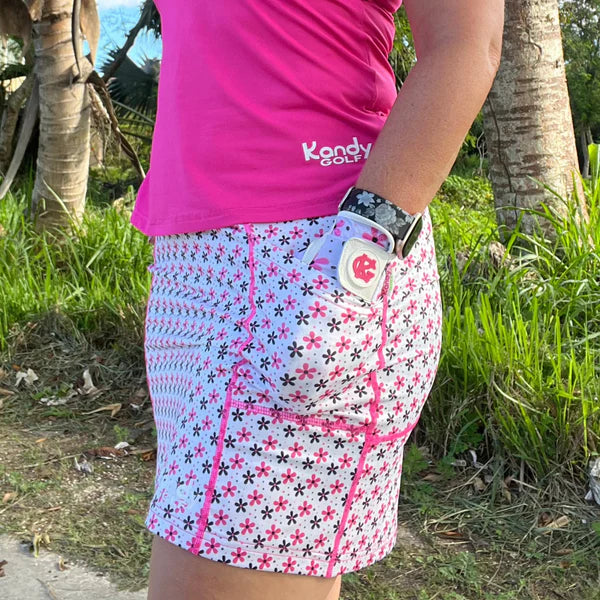 Kandy Golf Sweet Pink Performance Skort