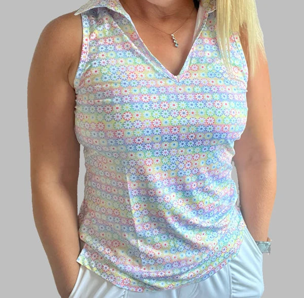 Kandy Golf Ladies Cupcake Racer Back Polo