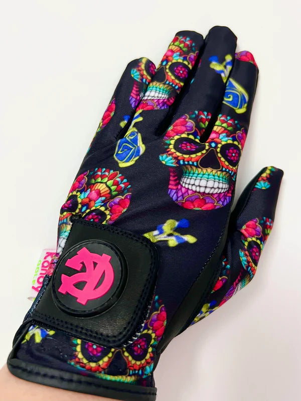 Kandy Golf Sugar Skulls Glove