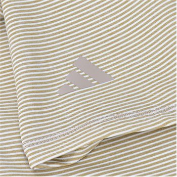 Adidas Ladies 2-colour Ottoman Stripe Sleeveless Polo