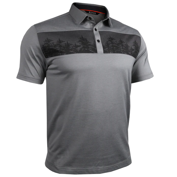 2UNDR Magnum IP Polo - Forest/Grey