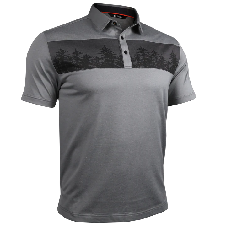 2UNDR Magnum IP Polo - Forest/Grey