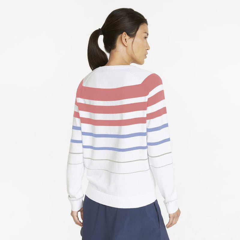 Puma Ladies Striped Sweater
