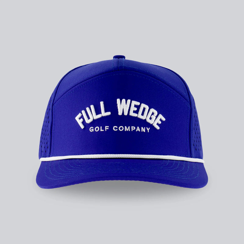 Full Wedge Rope Hat (Blue)