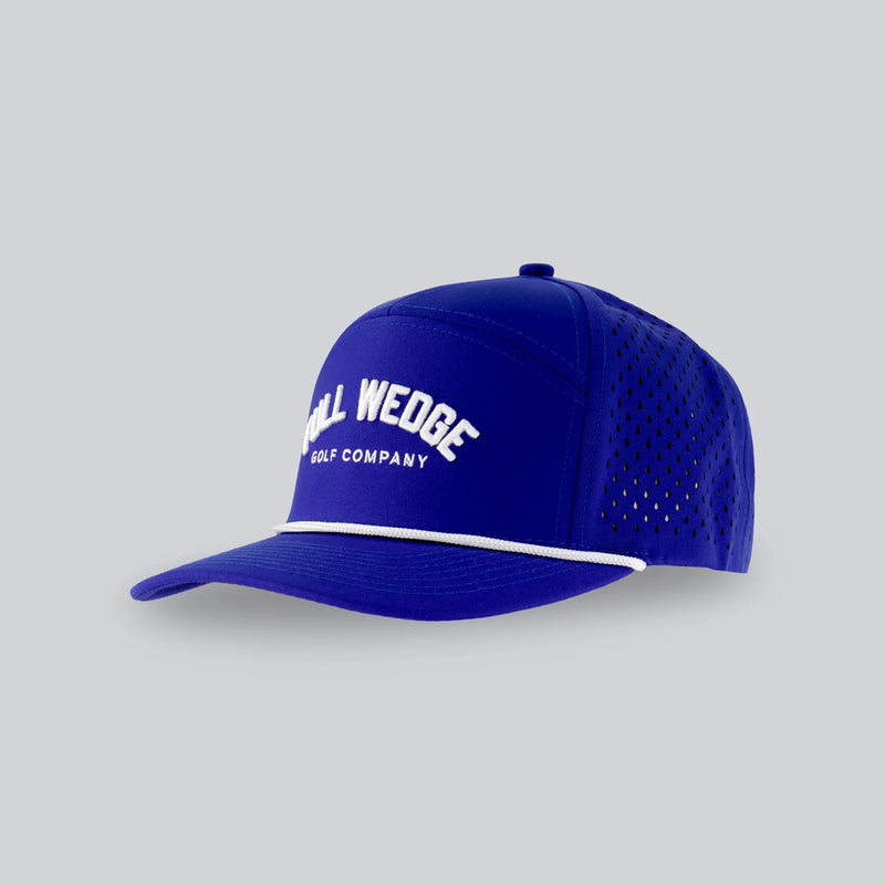 Full Wedge Rope Hat (Blue)