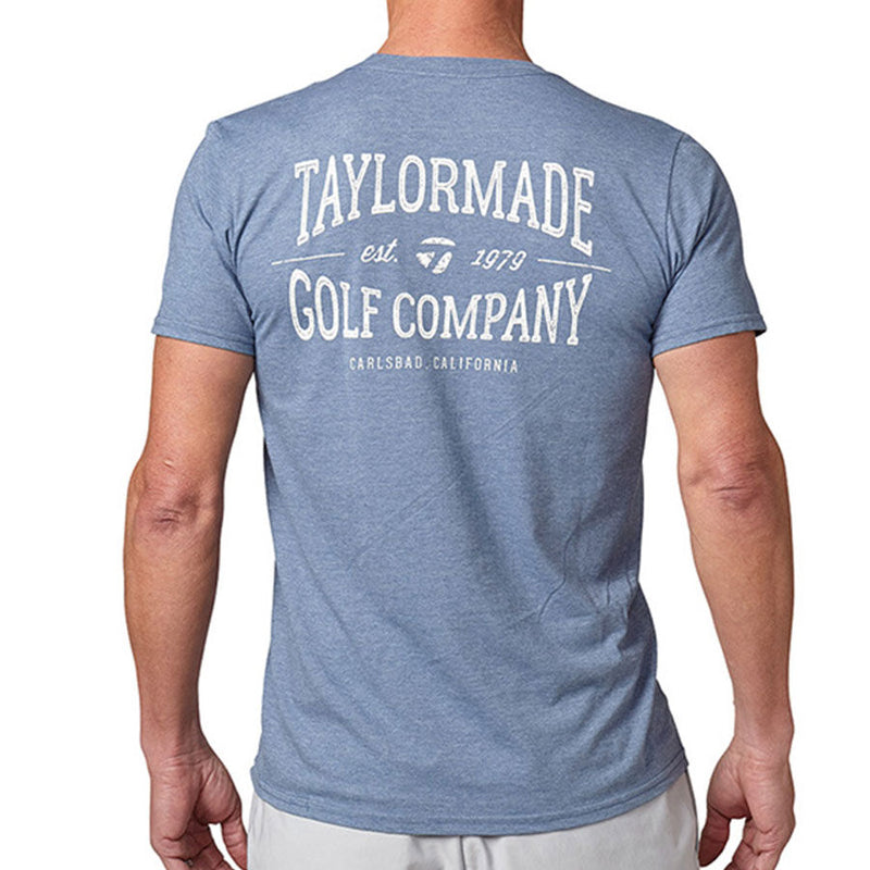TaylorMade Classic T-Shirt (Heather Indigo)
