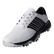 Adidas 360 Bounce Golf Shoes (White/Black)