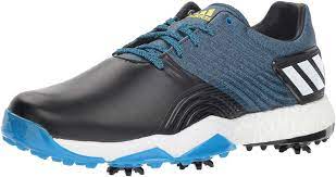 Adidas Adipower 4orged S Golf Shoes (Black/Blue)