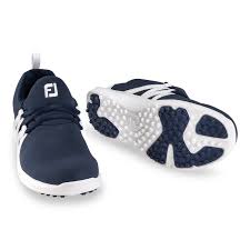 FootJoy Ladies Leisure Slip-on Golf Shoes (Navy/White)